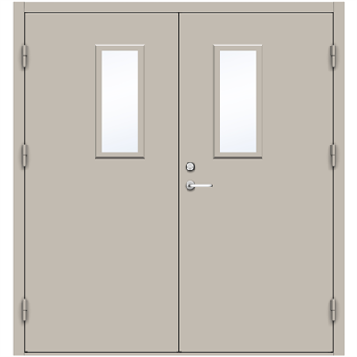 Image pour Steel Door SDE4210 GS1L - Double Equal
