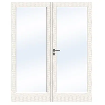 Image pour Interior Door Charisma D200 GW1 Double Equal