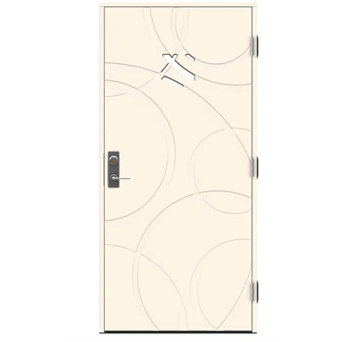 Exterior Door Character Orbit RC3 Burglary Resistant