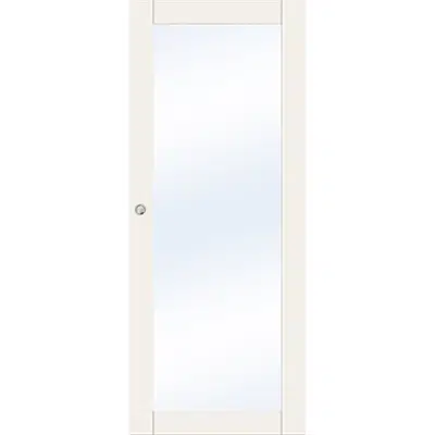 Image for Interior Door Unique 504 Single Sliding In-wall 122/148mm