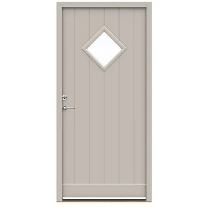 BIM objects - Free download! Exterior Door Function Tobol (Inswing ...