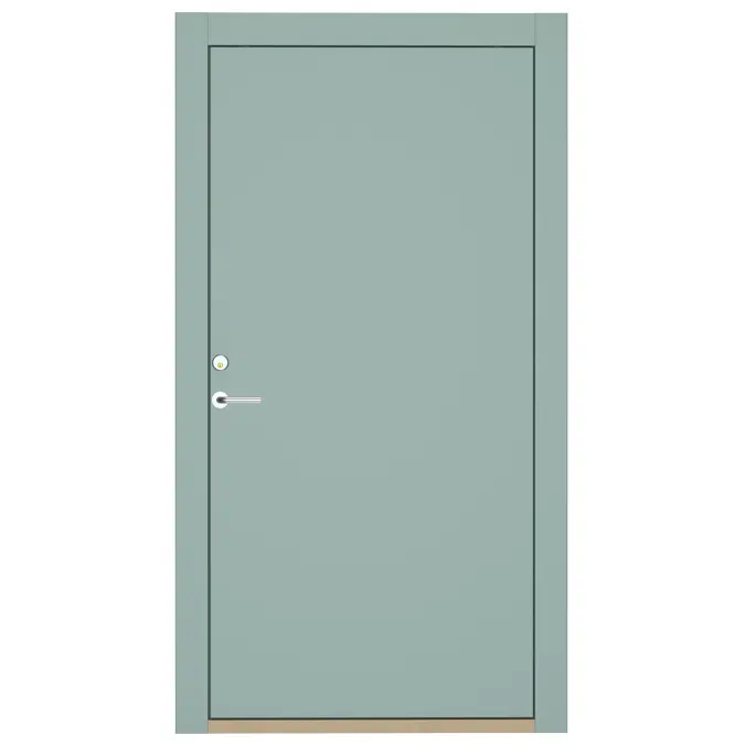 Steel Door 4210 RC4 Exterior - Single