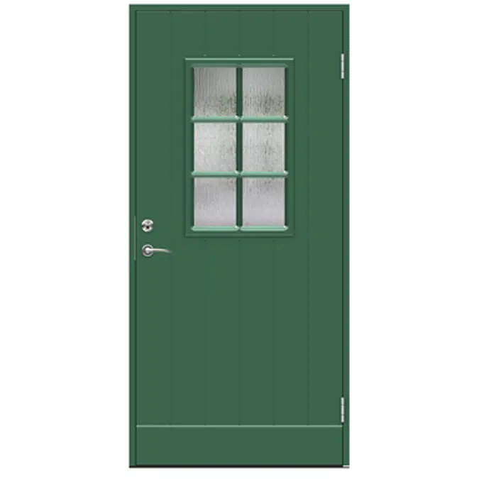 BIM objects - Free download! Exterior Door Classic Bizet | BIMobject