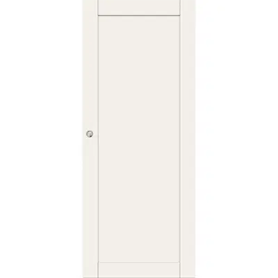 Image for Interior Door Unique 501 Single Sliding In-wall 122/148mm