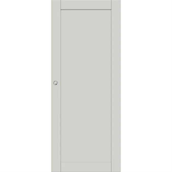 Interior Door Unique 501 Single Sliding In-wall 122/148mm