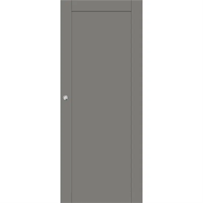 Interior Door Unique 501 Single Sliding In-wall 122/148mm