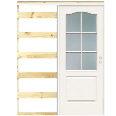 afbeelding voor Interior Door Compact Sliding In-wall - Interior