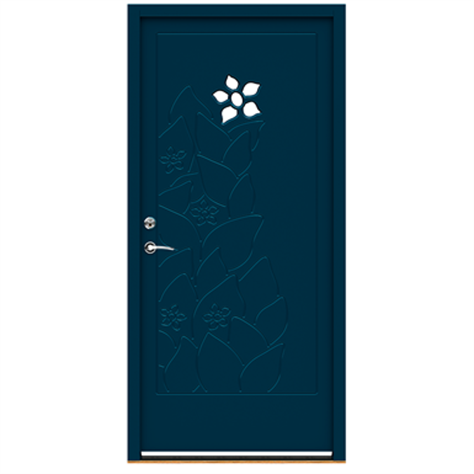BIM objects Free download! Exterior Door Character Lilly (Inswing