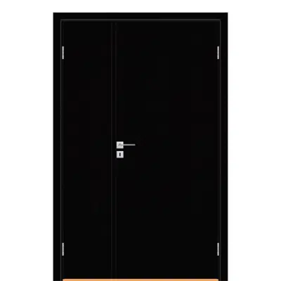 Image for Interior Door Superior Plan 7520 Double Unequal