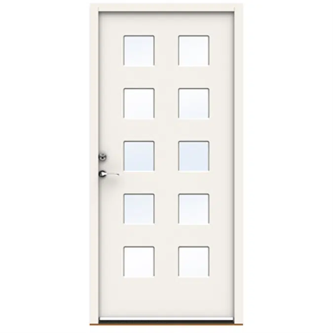 Exterior Door Character Square (Inswing)