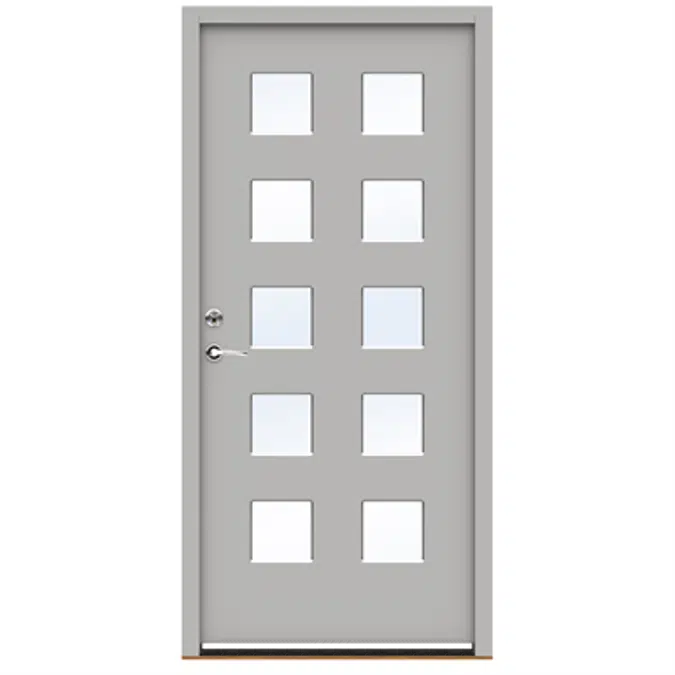 Exterior Door Character Square (Inswing)