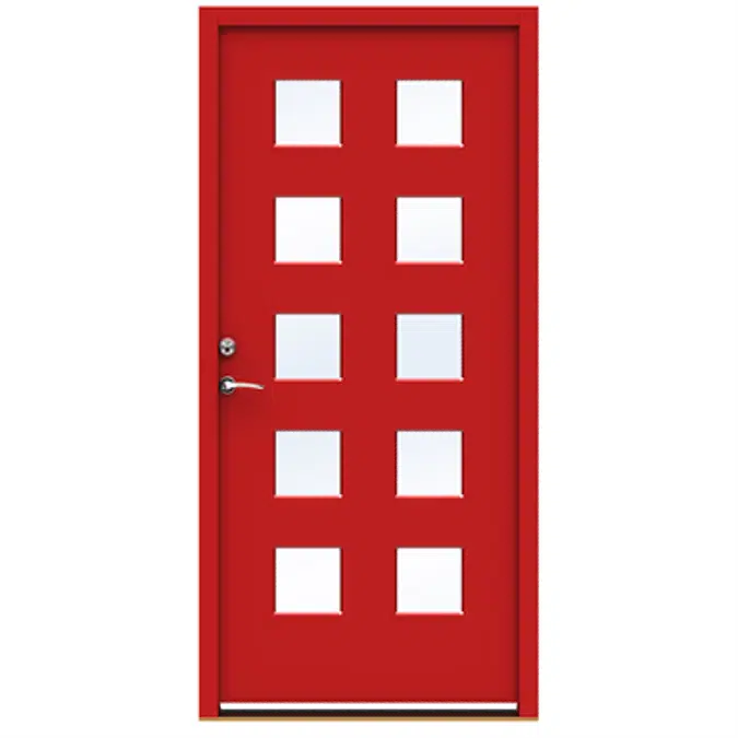 Exterior Door Character Square (Inswing)