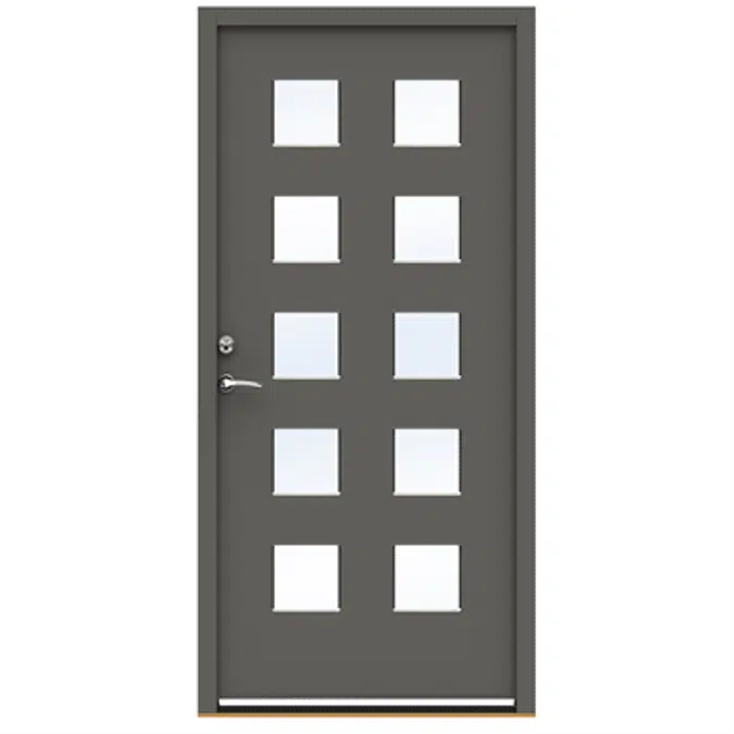 Exterior Door Character Square (Inswing)