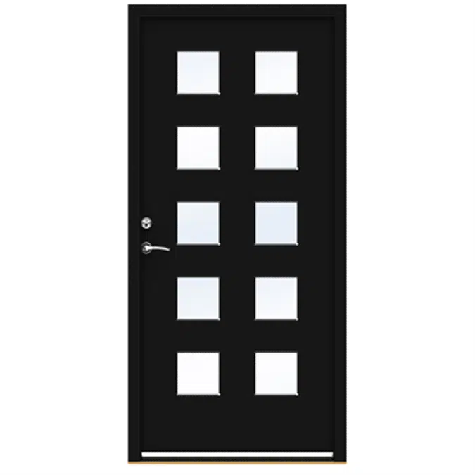 Exterior Door Character Square (Inswing)