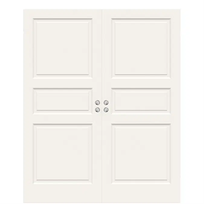 Interior Door Compact Sliding In-wall Double - Interior