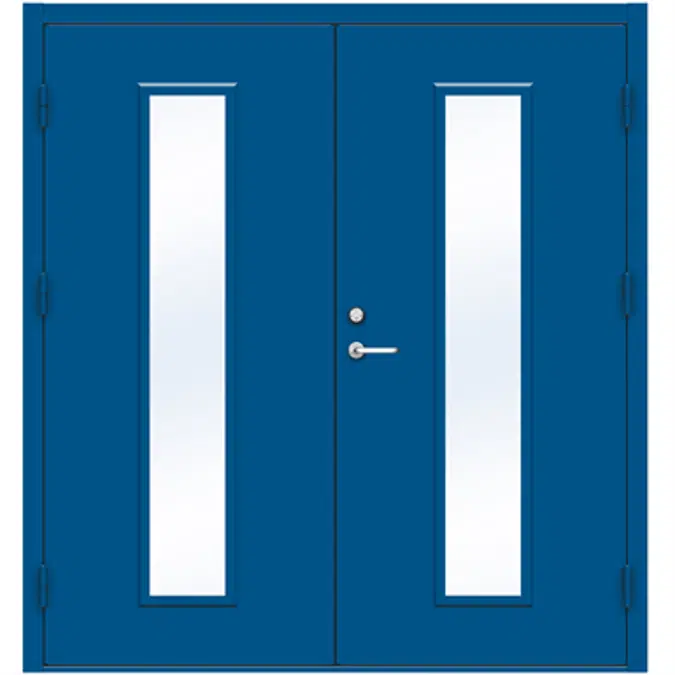 Steel Door 4210 GS2M Exterior- Double Equal