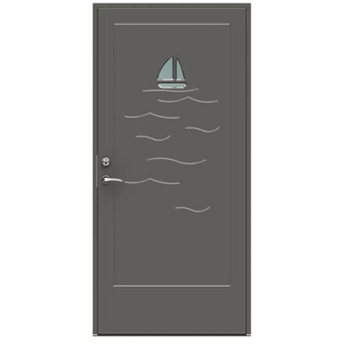 Exterior Door Character Ocean