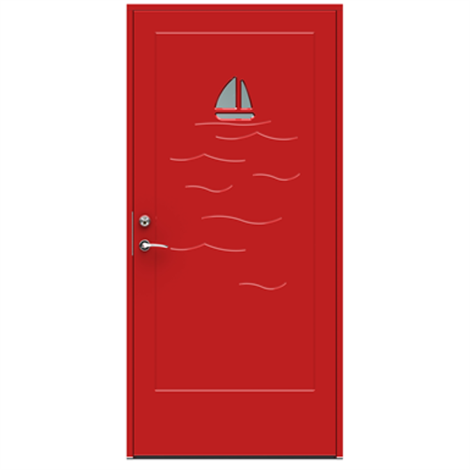 BIM objects Free download! Exterior Door Character Ocean BIMobject