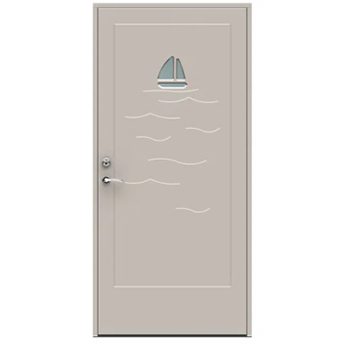 Exterior Door Character Ocean