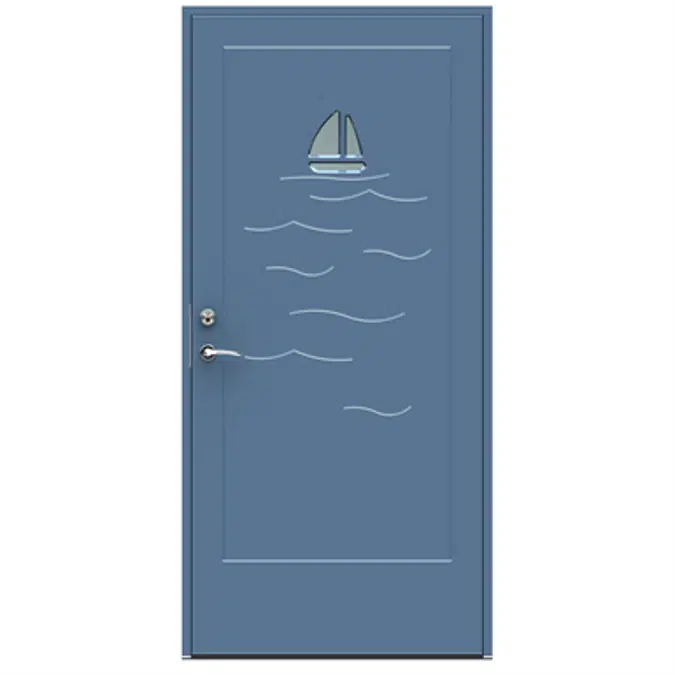 Exterior Door Character Ocean