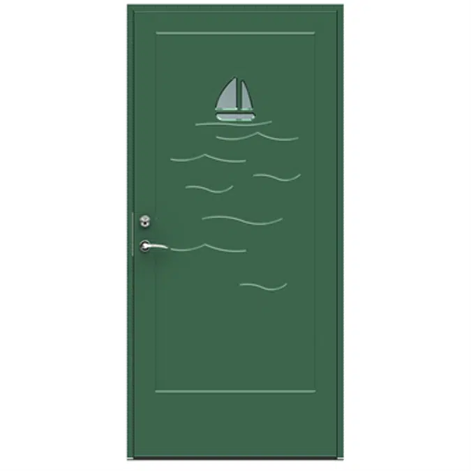 Exterior Door Character Ocean