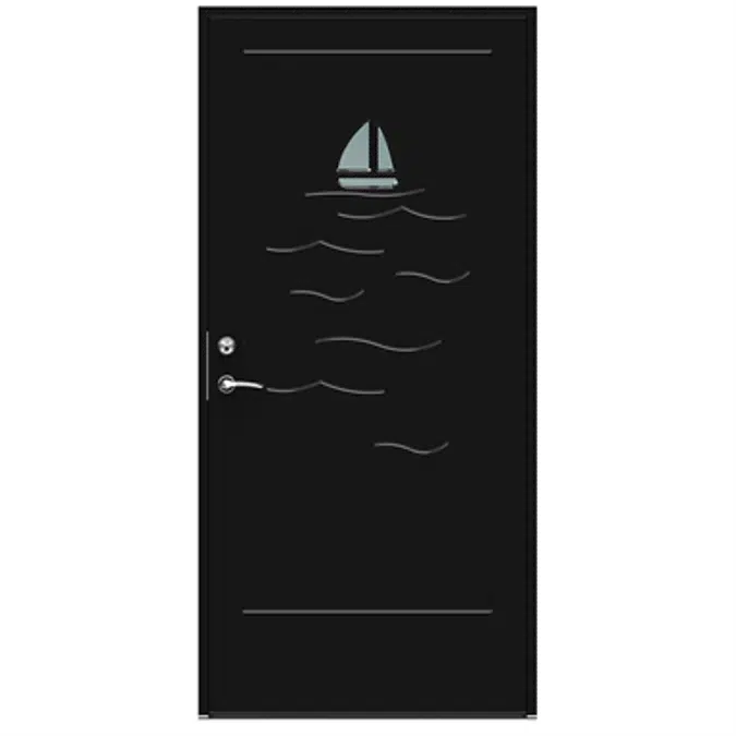 Exterior Door Character Ocean