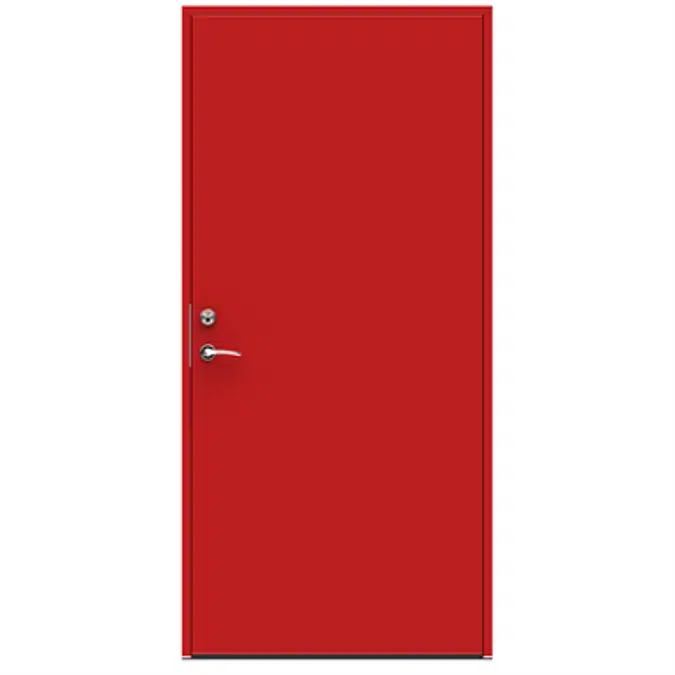 Exterior Door Character Canvas