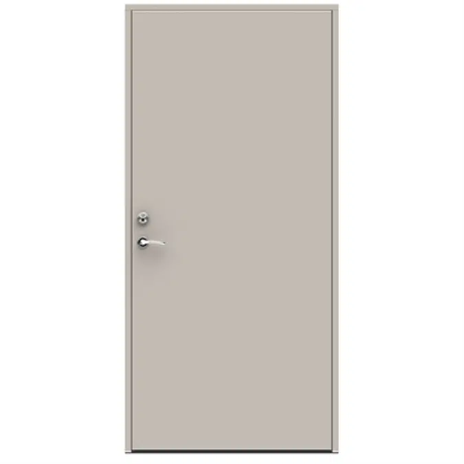 Exterior Door Character Canvas