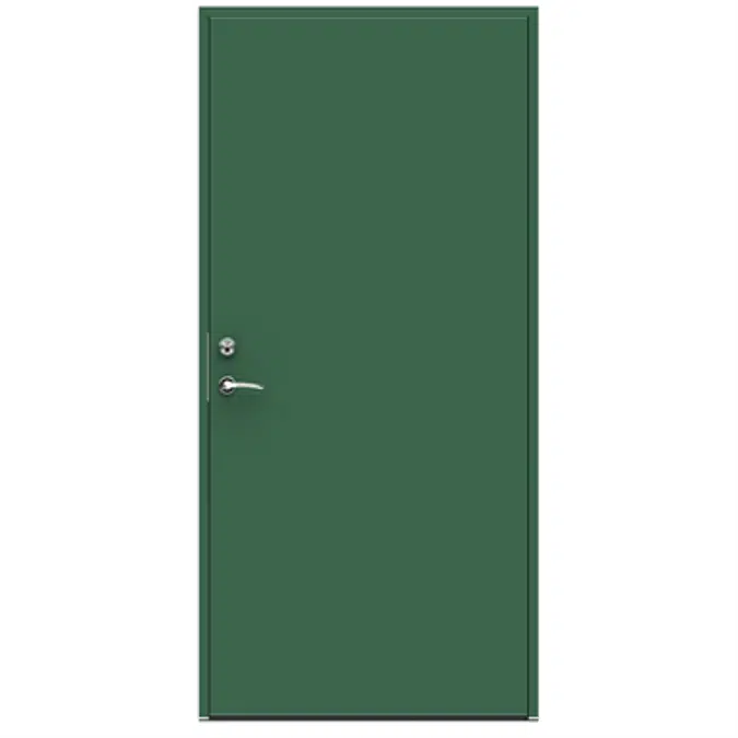 Exterior Door Character Canvas