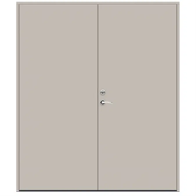 Exterior Door Character Canvas Double