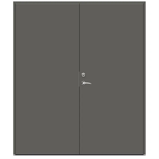 Exterior Door Character Canvas Double