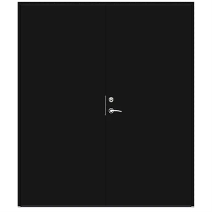 Exterior Door Character Canvas Double