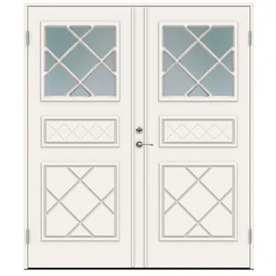 Imagem para Exterior Door Classic Satie Double}