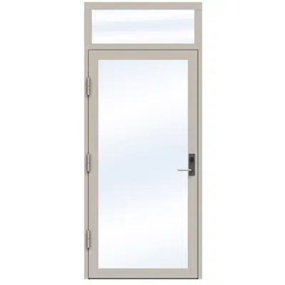 billede til Steel Door SD4220 P50 Single with Toplight