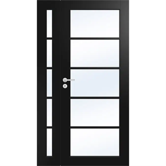 Interior Door Craft 129 Double unequal