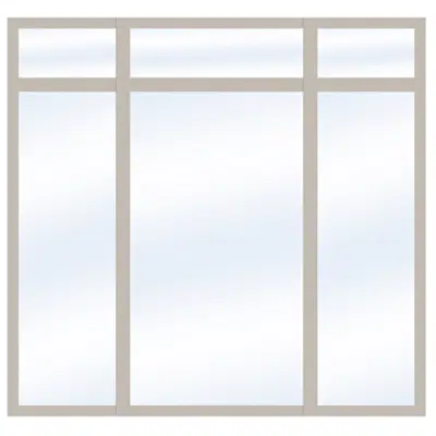 Image for Steel Glass Wall SD4220 P65 EI60