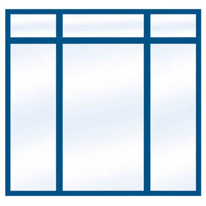 Steel Glass Wall SD4220 P65 EI60