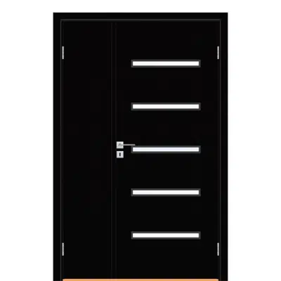 imagen para Interior Door Superior Plan 7523 Double Unequal