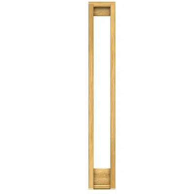 Image pour Exterior Door Side Light Oak SL1