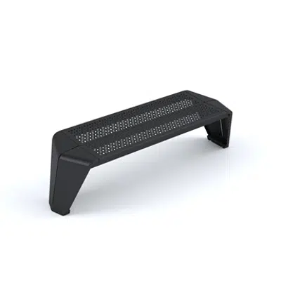 Image pour Morelli Bench Metal Style