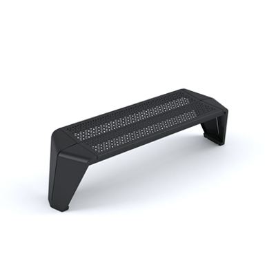 Image for Morelli Bench Metal Style