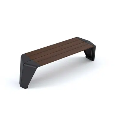 Image for Morelli Bench Wood Style