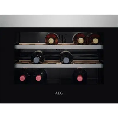 imagen para AEG BI Wine cellar 46*60 Horizon Line Stainless steel with antifingerprint