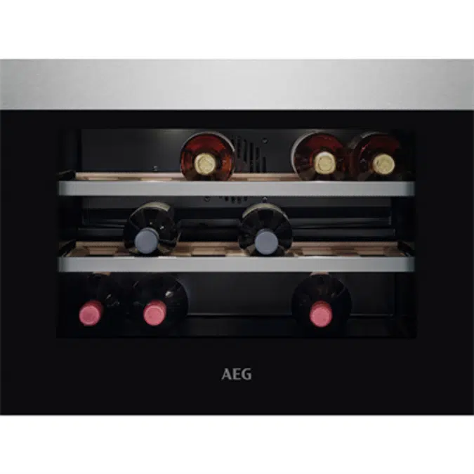 AEG BI Wine cellar 46*60 Horizon Line Stainless steel with antifingerprint