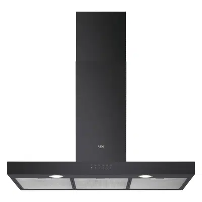 billede til AEG Chimney Design Hood Theta 90 Matt Black