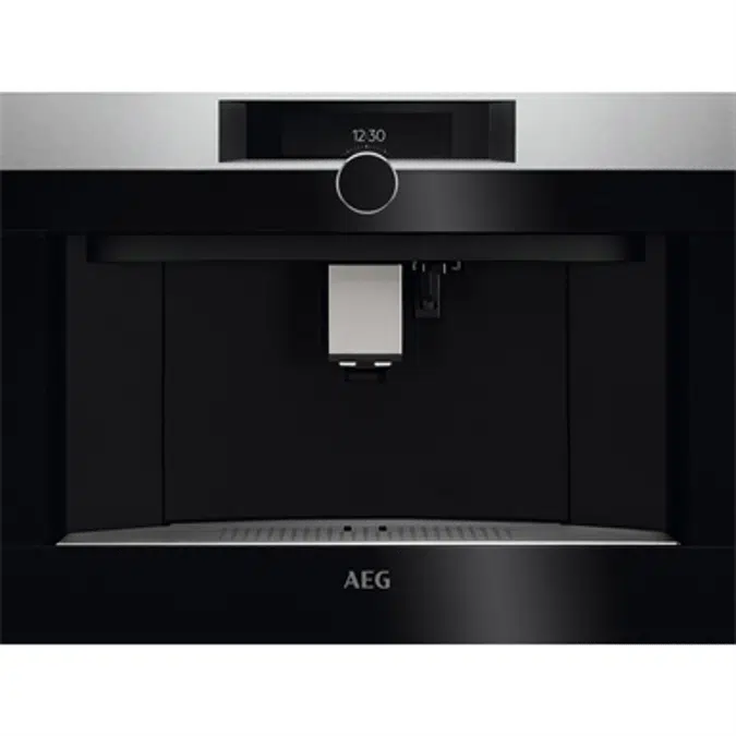 AEG BI Coffee Machine 46*60 Horizon Line Stainless steel with antifingerprint