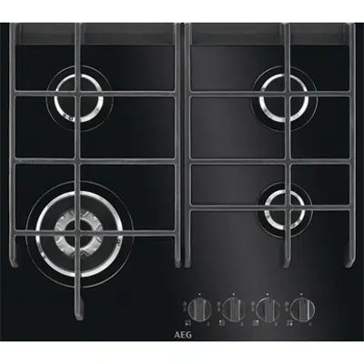 Image for AEG Gas Ceramic Hob 60 Black