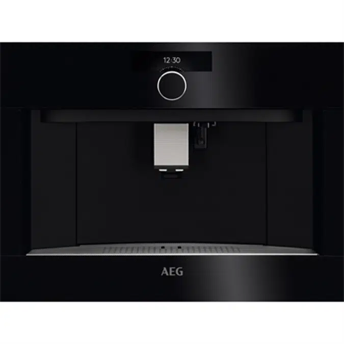 AEG BI Coffee Machine 46*60 Horizon Line Black