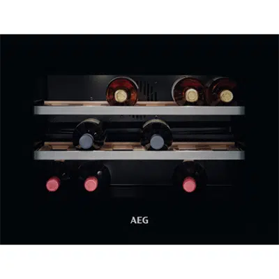 画像 AEG Wine Cellar Black Line Black