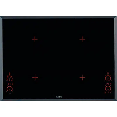 Image for AEG Induction Full Hob 68 Black